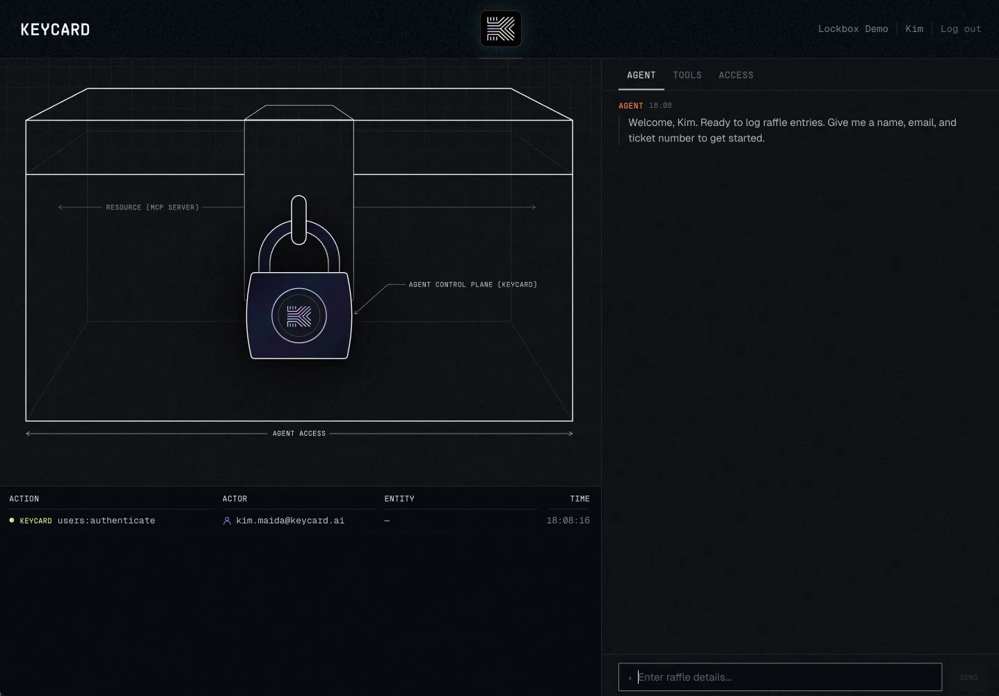 Lockbox UI